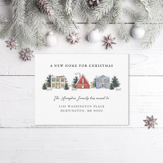 Winter Moving Feestdagenkaart