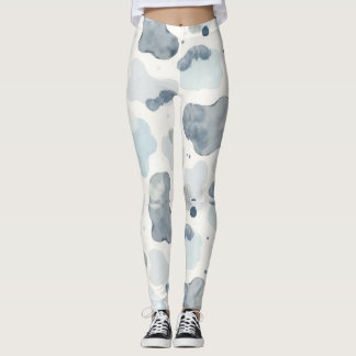 Winter Naadloze Patroon Camouflage Stijl Leggings