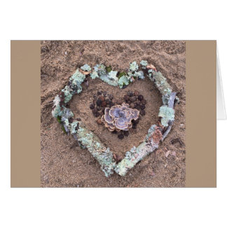 Winter Natuur Art Heart