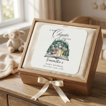 Winter Nieuw Hoofdstuk Begint Boek Baby Shower