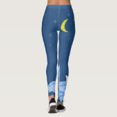 Winter Night Fox Leggings (Achterkant)