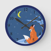 Winter Night Fox