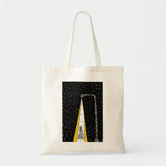 Winter Night Walk Tote Bag (Voorkant)