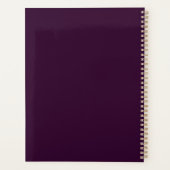 Winter noorderlicht Planner (Achterkant)