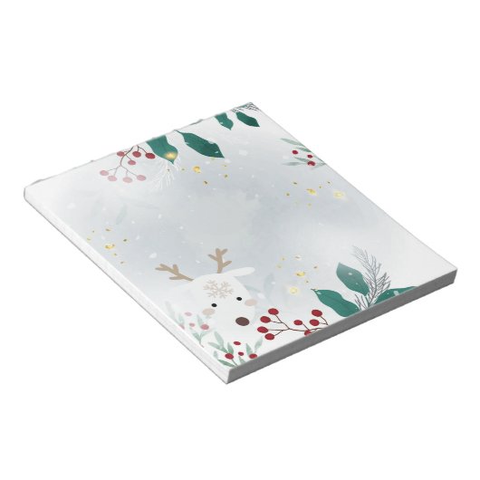 Winter Notepad Notitieblok (Schuin)