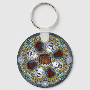 Winter Nouveau Sleutelhanger