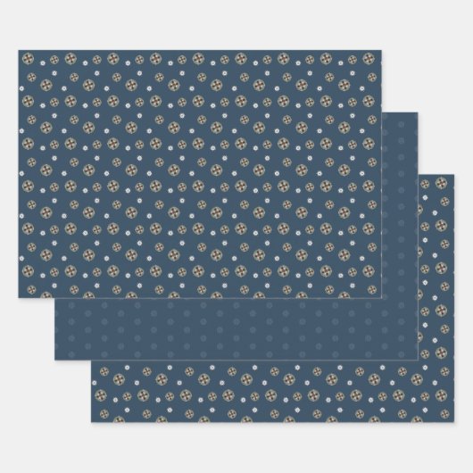Winter Nouveau Wrapping Paper Set (Set)