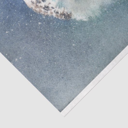 Winter-olietestpapier Tissuepapier (Detail)