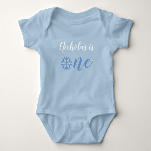 Winter One derland First Birthday Romper