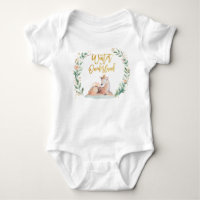 Winter Onederland 1e Verjaardag Hert Shirt Romper
