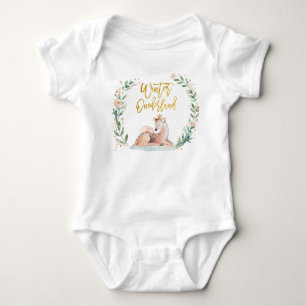 Winter Onederland 1e Verjaardag Hert Shirt Romper