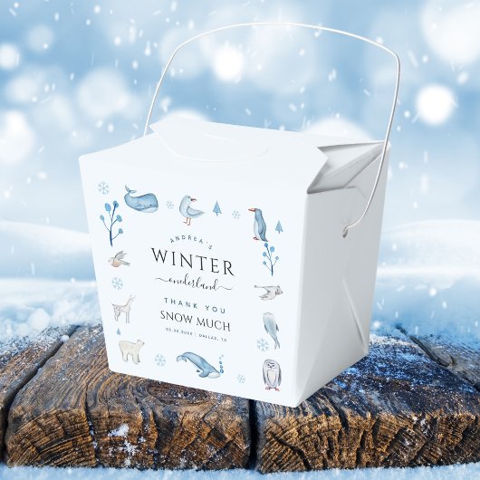 Winter Onederland 1er anniversaire Ballotins