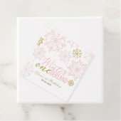 Winter Onederland 1st Birthday  Bedankjes Labels (In situ)