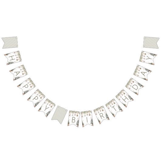 Winter Onederland Birthday Banner (Alle)