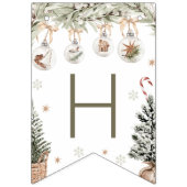 Winter Onederland Birthday Banner (Tweede vlag)