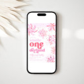 Winter Onederland Birthday Uitnodiging