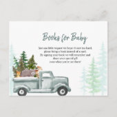 Winter ONEderland Books for Baby Uitnodiging Briefkaart (Voorkant)