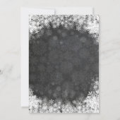 Winter Onederland Boy 1er Anniversaire Invitation (Dos)