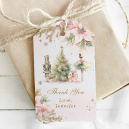 Winter Onederland de Notenkraker Verjaardag Bedank Cadeaulabel