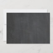 Winter Onederland Deer 1er Anniversaire Invitation (Dos)