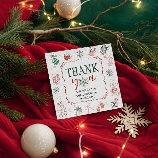 Winter ONEderland Favor Tag Bedankjes Labels