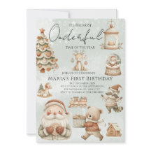 Winter Onederland Kersthuis Verjaardag