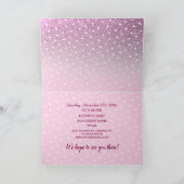 Winter Onederland Roze Glitter Foto (Binnen)
