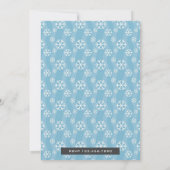 Winter Onederland Schattigee Pinguïn 1e Verjaardag Kaart (Achterkant)