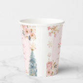 Winter Onederland Snowflake 1e verjaardag Papieren Bekers (Rechts)