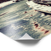 Winter ontmoet Herfst in Central Park, NYC Foto Afdruk (Hoek)