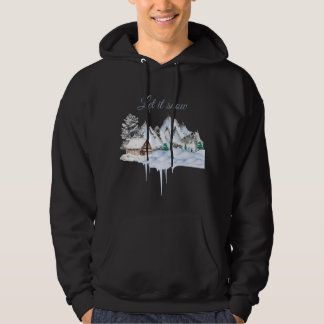 Winter ontwerp hoodie