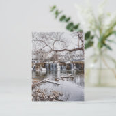 Winter op Finley-Briefkaart Briefkaart (Staand voorkant)