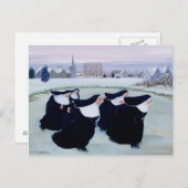 Winter op het Convent Briefkaart (Voorkant / Achterkant)