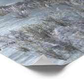 Winter op het Poster van het meer (Hoek)