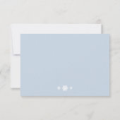 Winter op Icy Blue RSVP (Achterkant)