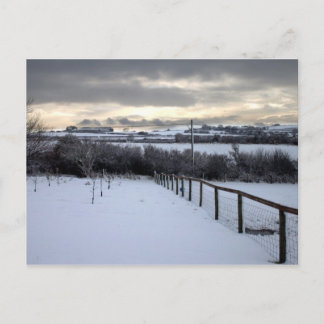 Winter op North Yorkshire Moors Briefkaart