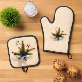 Winter Ovenwant & Pannenlap Set (Top down)