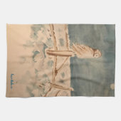 Winter Owl Tea Towel Theedoek (Horizontaal)