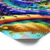 Winter Palet Fractal Poster (Hoek)