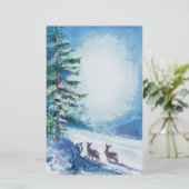 Winter - Papier (Staand voorkant)