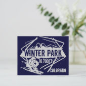 Winter Park Colorado carte postale d'élévation de  (Debout devant)
