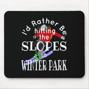 Winter Park Colorado Ik Ging Liever De Slo Muismat