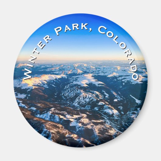 Winter Park, Colorado Magnet Magneet (Voorkant)