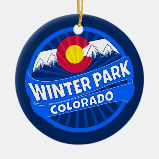 Winter Park Colorado ornament (Voorkant)