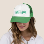Winter Park Colorado simple casquette vert (En situation)