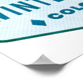 Winter Park Colorado Ski Badge Poster (Hoek)