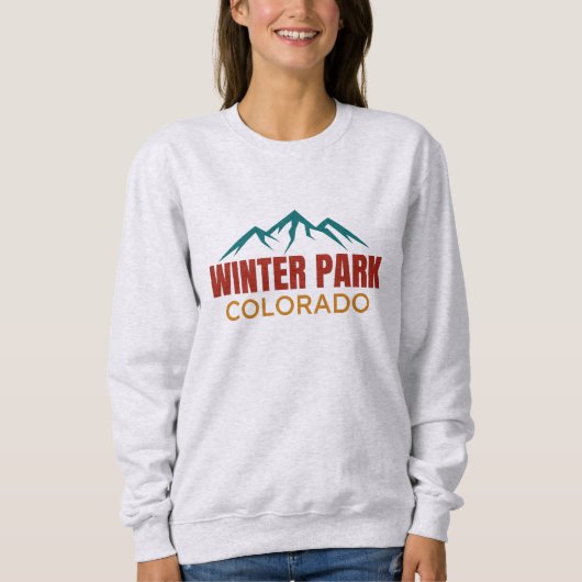 Winter Park Colorado Trui (Voorkant)