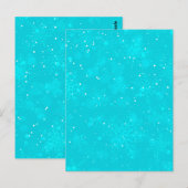 Winter Patroon 5 Briefkaart (Voorkant / Achterkant)