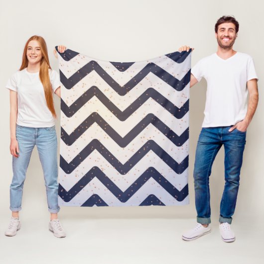 Winter Patroon 9 Fleece Deken (In situ)