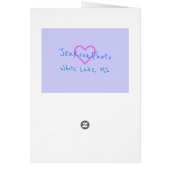 WINTER PEACE BRIGHT-KAART (Achterkant)